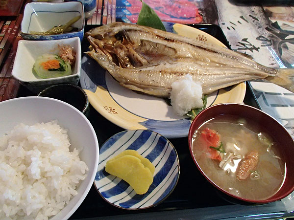 ホッケ定食